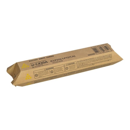 Abacus Aficio SPC440DN Original Toner Cartridge, Yellow AB3287882